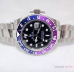 Copy Rolex GMT-Master 2 Purple Blue Ceramic Bezel Oyster Band Watch 40mm